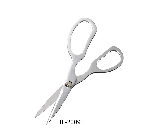 検査用ハサミ　ギザ刃画像