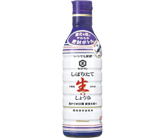 いつでも新鮮しぼりたて生しょうゆ　450mL画像