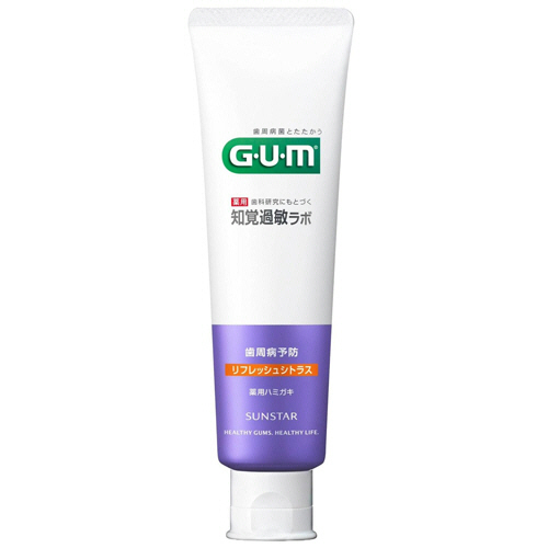 G･U･M(ｶﾞﾑ) 知覚過敏ﾗﾎﾞ ﾃﾞﾝﾀﾙﾍﾟｰｽﾄ ﾘﾌﾚｯｼｭｼﾄﾗｽ 90g 1本