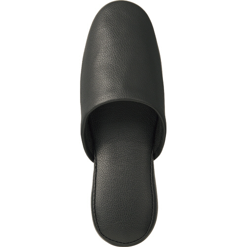 PVCｽﾘｯﾊﾟ 前とじ Lｻｲｽﾞ ﾌﾞﾗｯｸ 1ｾｯﾄ(5足)画像