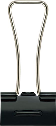 軽く開けるダブルクリップ「エアかる」　小　１０個画像