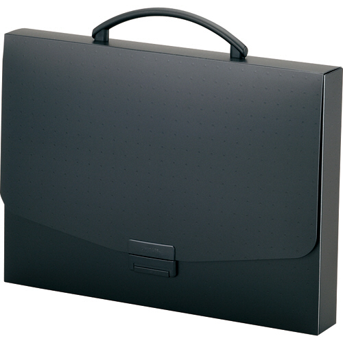 AQUA DROPs ﾊﾞｯｸﾞ A4 黒(不透明) 1個画像