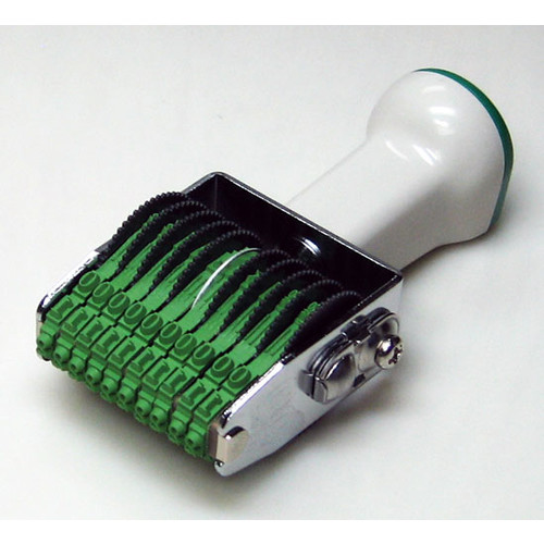 テクノタッチ回転印　欧文　５号１０連　［明朝体］画像