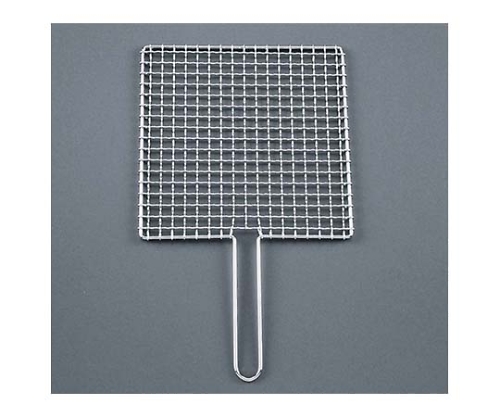 EBM シングルハンドル 焼アミ クロームメッキ 30cm画像