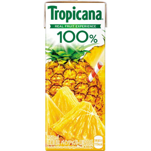 トロピカーナ　パインアップル　２５０ｍｌ　２４本
