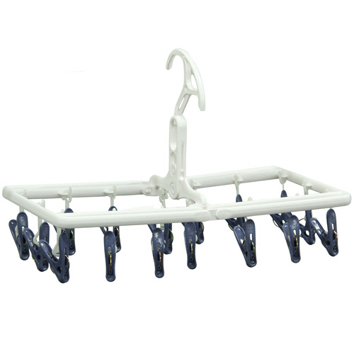 ﾐﾆ角ﾊﾝｶﾞｰ ﾋﾟﾝﾁ16個付 1個画像