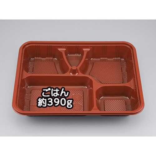 シーピー化成 仕出し弁当容器 Z-84-2 あかね 透明蓋付画像