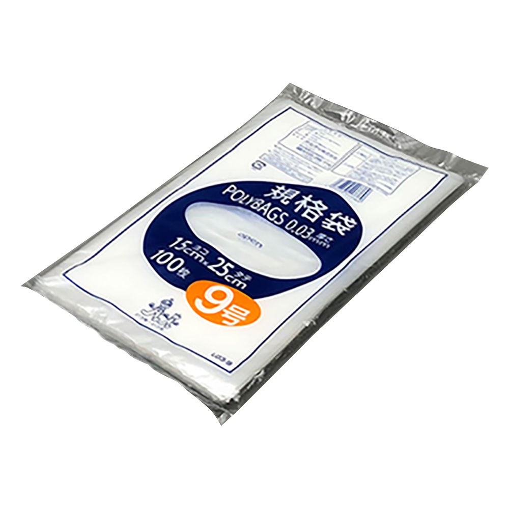ポリバック規格袋（0.03mm）　150×250mm　100枚画像