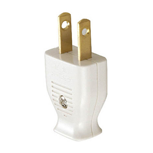 明工 平形ｽﾓｰﾙﾌﾟﾗｸﾞ(乳白) 1個画像