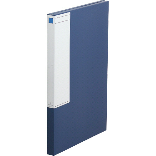 図面ﾌｧｲﾙGS A1 2つ折 背幅40mm 厚型 ﾎﾞｰﾄﾞ表紙(青) 1冊画像