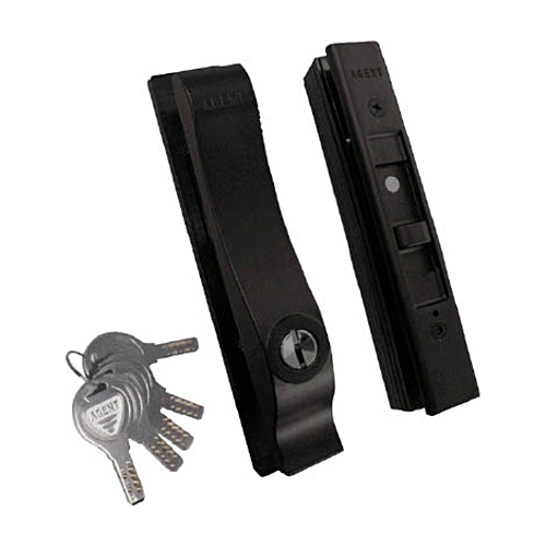 AGENT 万能引違戸錠 ﾃﾞｨﾝﾌﾟﾙｼﾘﾝﾀﾞｰﾀｲﾌﾟ BJ-1 ﾌﾞﾗｯｸ 1ｾｯﾄ