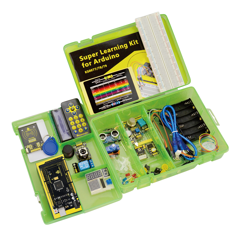 MEGA 2560 R3 スターターキット（Arduino用）画像