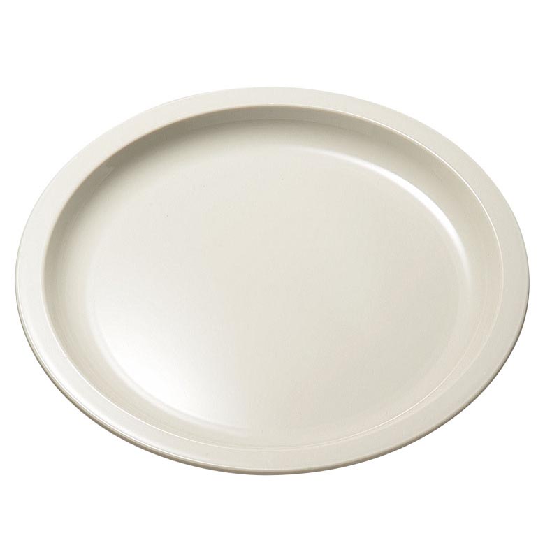 食器 No.1708GR ポリプロ丸皿26cm (グレー) エンテック画像