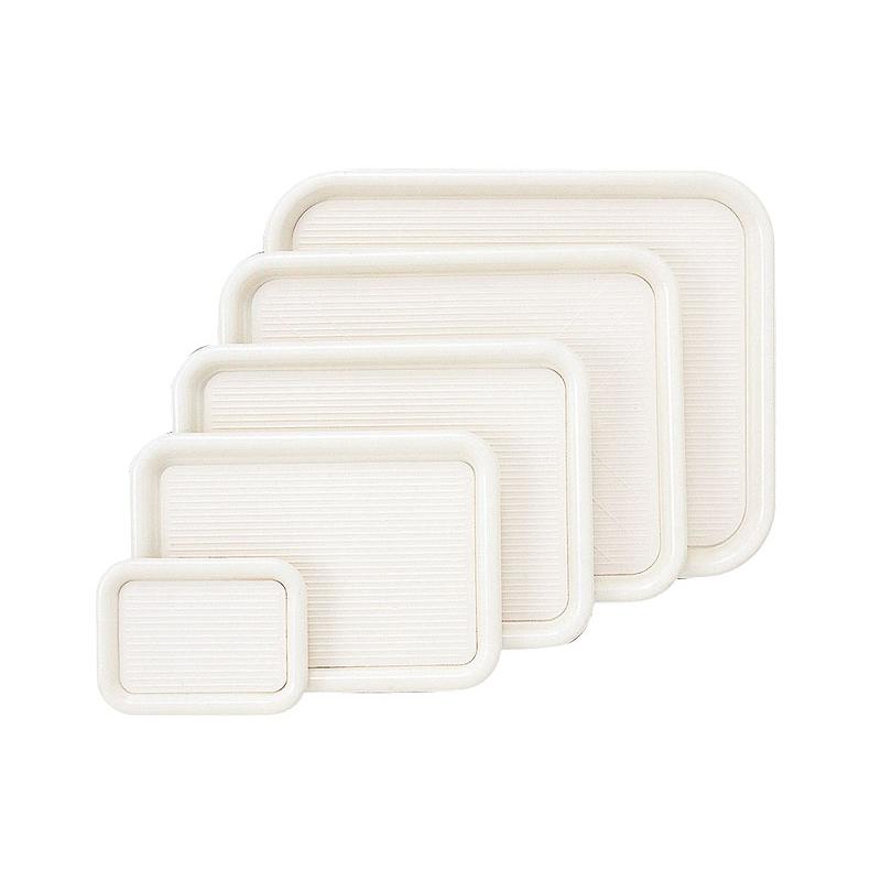 サービス用品 MT-004 マジックトレー 角型 中 12インチ 白 PP袋入画像