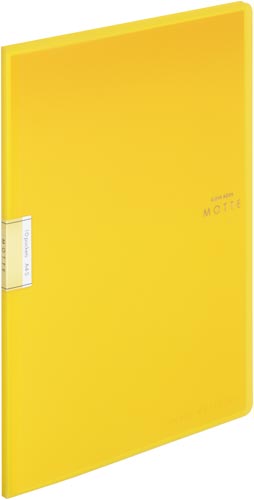 クリヤーブックモッテＡ４縦　１０Ｐ　黄　１０冊画像