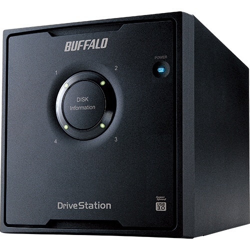 ﾄﾞﾗｲﾌﾞｽﾃｰｼｮﾝ RAID5対応 外付けHDD USB3.0用 4ﾄﾞﾗｲﾌﾞ 12TB 1台画像