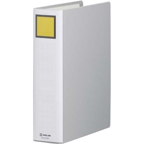 キングファイルＳＤＤＥ灰Ａ４縦背幅７６ｍｍ４－９冊画像