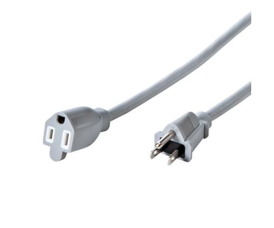 AC125V/15Ax 2 m 延長コード(3P/二重絶縁)画像