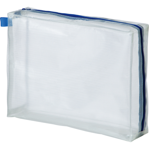 ﾒｯｼｭｹｰｽ ﾃﾞｶﾏﾁ A4 青 1枚画像