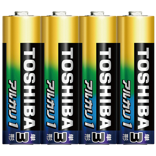 ｱﾙｶﾘ乾電池 ｱﾙｶﾘ1 単3形 1ﾊﾟｯｸ(4本)