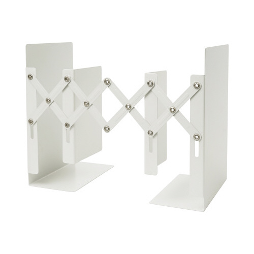 ブックエンド　ホワイト　大型×３画像