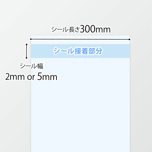 パッケージに！透明・アルミのラミネート袋対応シーラー