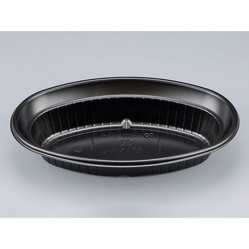 シーピー化成 カレー容器 CBH-214 黒 本体画像