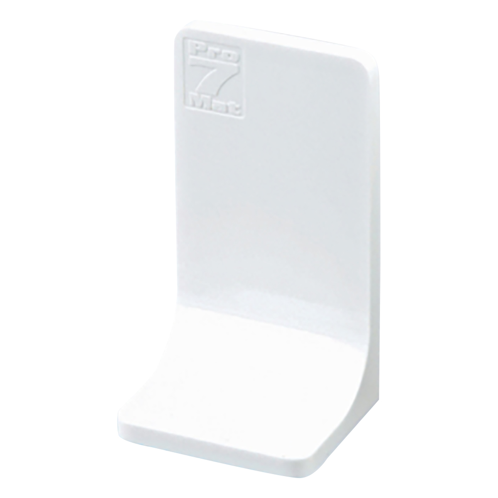 L型ストッパー　ホワイト　4個入画像