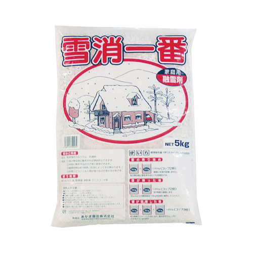 雪消一番　５Ｋｇ　融雪剤画像