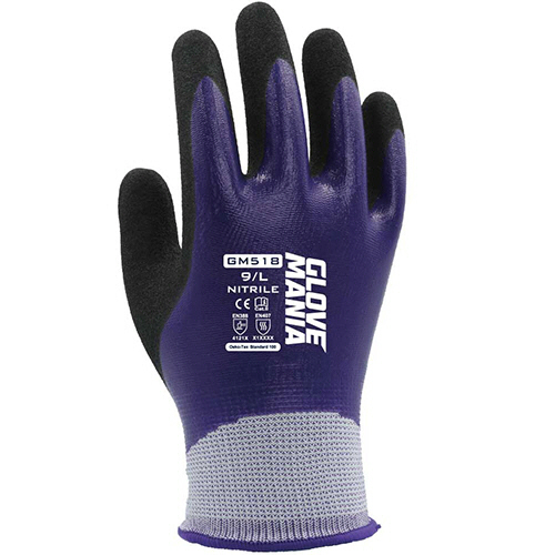 ｸﾞﾛｰﾌﾞﾏﾆｱ ﾆﾄﾘﾙ L ﾊﾟｰﾌﾟﾙ 1双画像