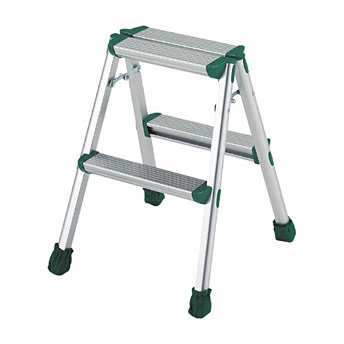 ｱﾙﾐ製踏台 軽作業用 脚ｶﾊﾞｰ付 2段 1台画像