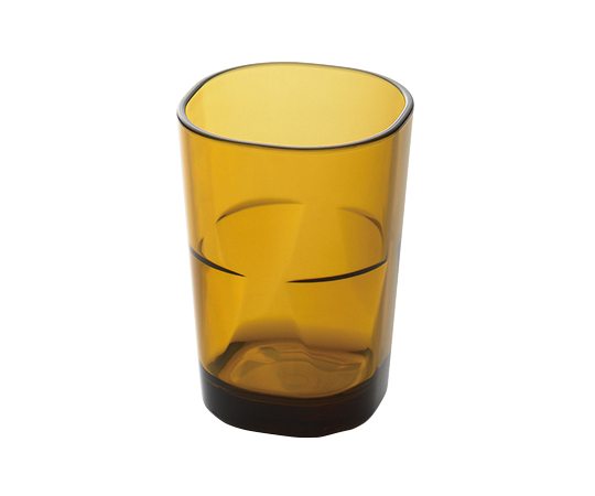 スクエアタンブラー　260mL　アンバー画像