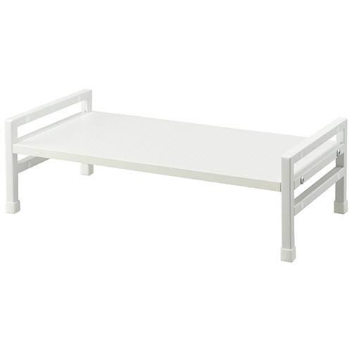 机上台 高さ調整付 ﾎﾜｲﾄ 1台画像