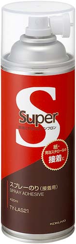 スプレーのり　４３０ｍｌ　接着タイプ　５缶画像