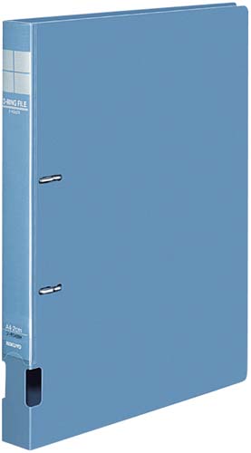 ＤリングファイルＰＰ　青Ａ４縦背幅３４ｍｍ　５冊画像
