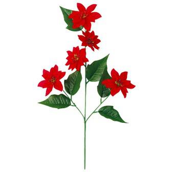 ポインセチアスプレー（5輪）画像