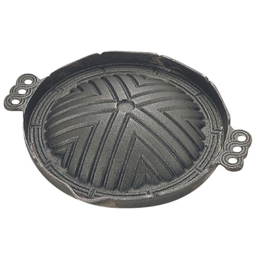 卓上用品 CR-17 ジンギス丸型 29cm 穴無