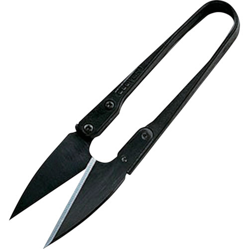 糸切はさみ ﾌﾞﾗｯｸ(黒刃) 1本