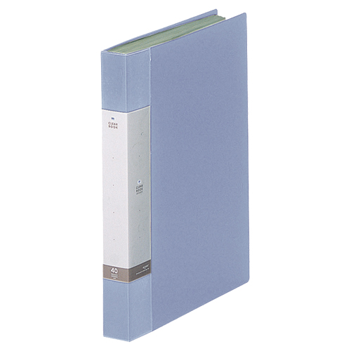 ﾘｸｴｽﾄ ｸﾘﾔｰﾌﾞｯｸ A4ﾀﾃ 40ﾎﾟｹｯﾄ 背幅32mm 水 1冊画像