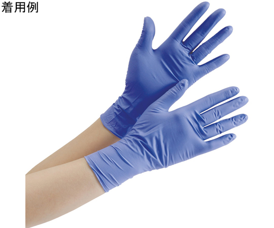 ニトリル手袋 ベルテ701H パウダーフリー 厚手（100枚入） Mサイズ画像