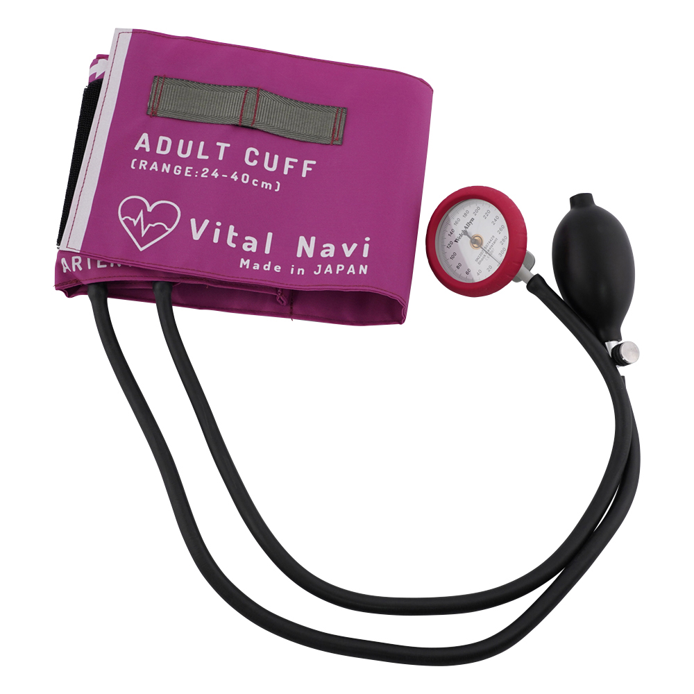 バイタルナビ血圧計　マゼンタ　LB成人用画像
