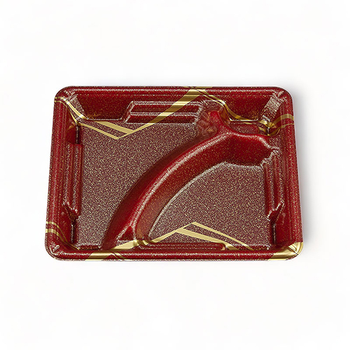 シーピー化成 弁当容器 TN味来7S-1 雷光茶 本体画像