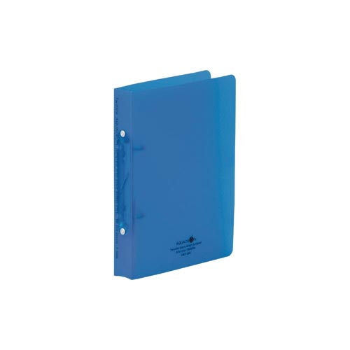 ＡＱＵＡ　ＤＲＯＰｓ　リングファイル　Ａ５Ｓ　青画像