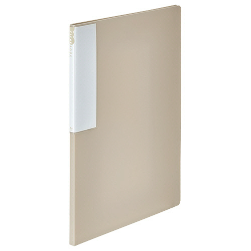 ｸﾘﾔｰﾌﾞｯｸ(再生PP) A4ﾀﾃ 12ﾎﾟｹｯﾄ 背幅10mm ｸﾞﾚｰｼﾞｭ 1ｾｯﾄ(10冊)画像