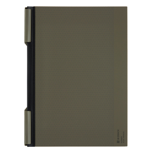 クリップノート＜ＢＩＺＲＡＣＫ＞Ａ４オリーブグリー画像