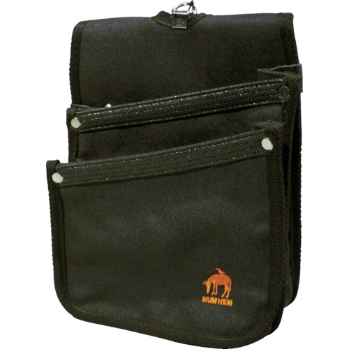 HUMHEM ｳｴｽﾄﾊﾞｯｸﾞ ﾌﾞﾗｯｸ 1個画像