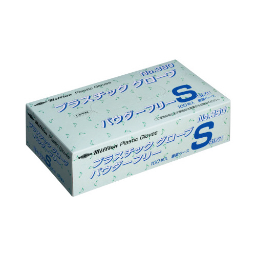 プラスチックグローブＮＯ．３８０　Ｓサイズ画像