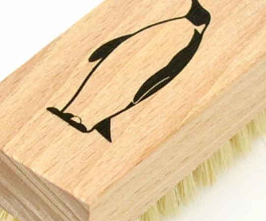 ミニネイルブラシ ロクサン 巾着袋入り ネイル用品 ペンギン画像