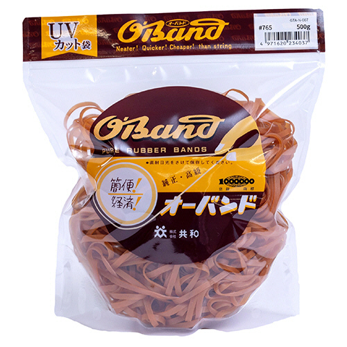 ｵｰﾊﾞﾝﾄﾞ #765 内径191mm 500g入 透明袋 1袋画像