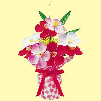 松竹梅ラッピングポット画像